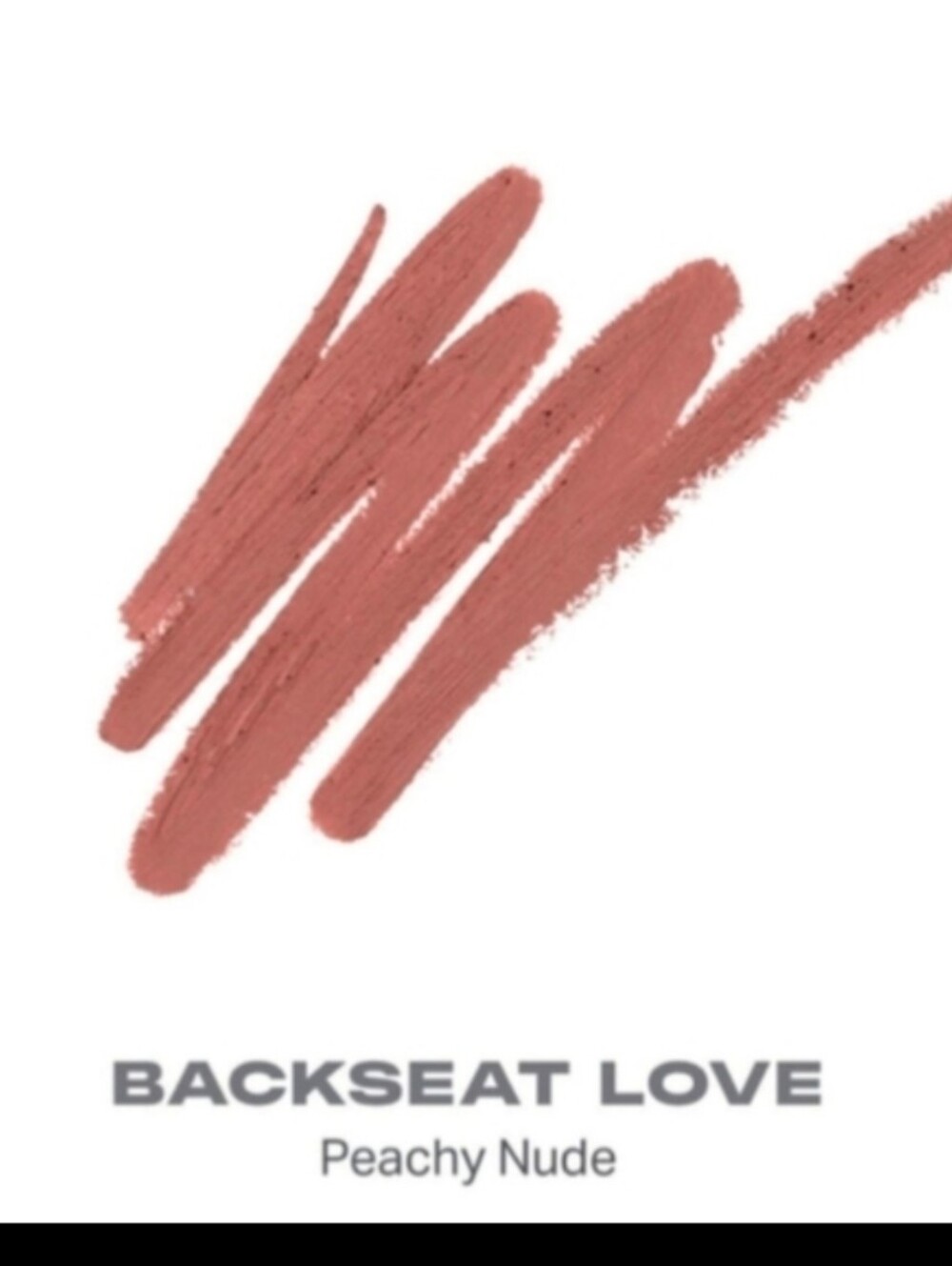 Backseat Love Morphe Color Lip Pencil - New Without Box